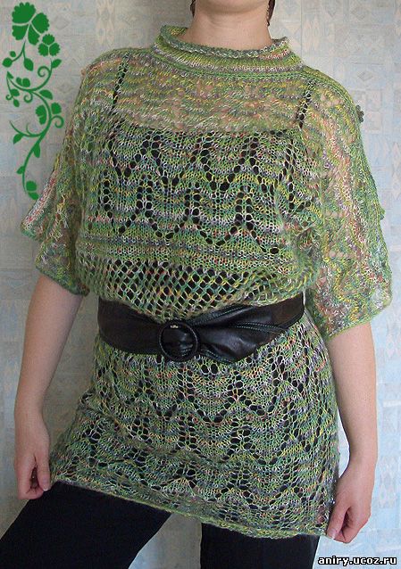 Ажурная Туника Из Мохера Доставка